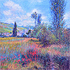 View of Vetheuil (After Monet)