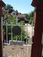 Warra front gate